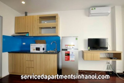 Cheap Studio Apartment Rental in Lac Long Quan street, Tay Ho distr