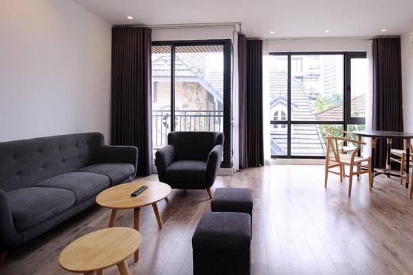 Brand New One Bedroom Apartment Rental in To Ngoc Van street, Tay Ho, Very Modern Amenities