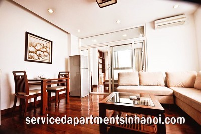 Cozy apartment with Lakeview in Truc Bach Area for rent