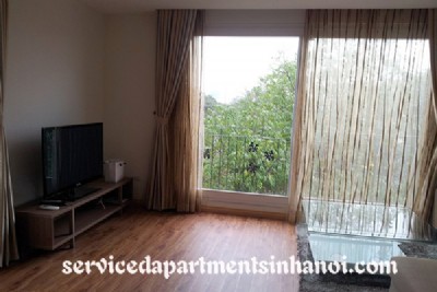 Cozy one bed apartment for rent in To Ngoc Van st, Tay Ho