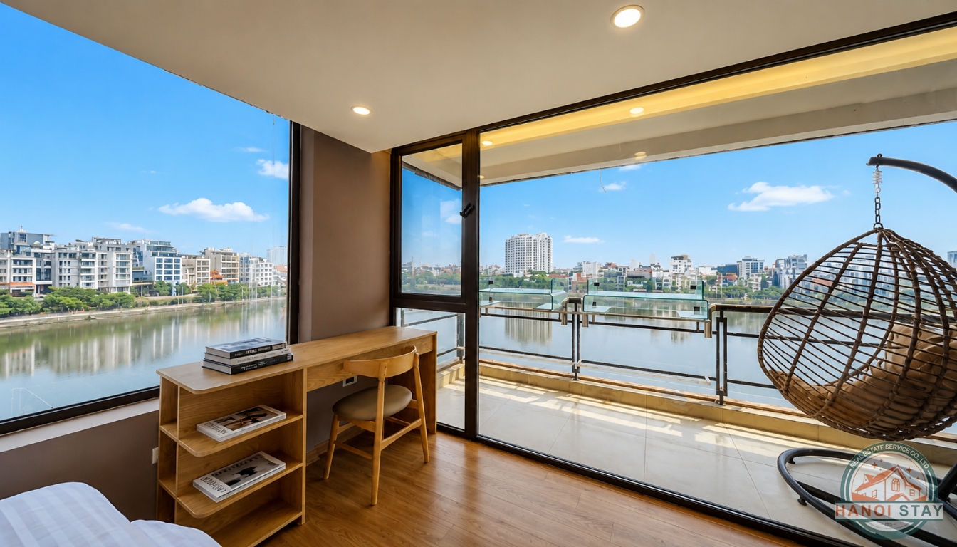 Delight & Refreshing 2 Bedroom Apartment Rental Near Xuan Dieu Area, Tay Ho 6