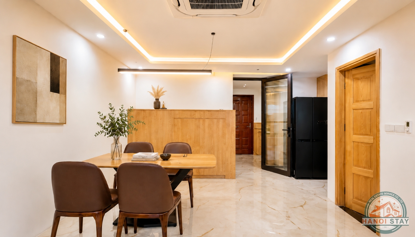 Delight & Refreshing 2 Bedroom Apartment Rental Near Xuan Dieu Area, Tay Ho 2