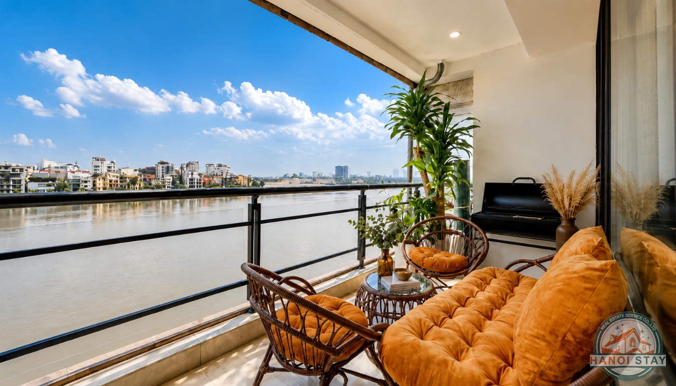 Delight & Refreshing 2 Bedroom Apartment Rental Near Xuan Dieu Area, Tay Ho 1
