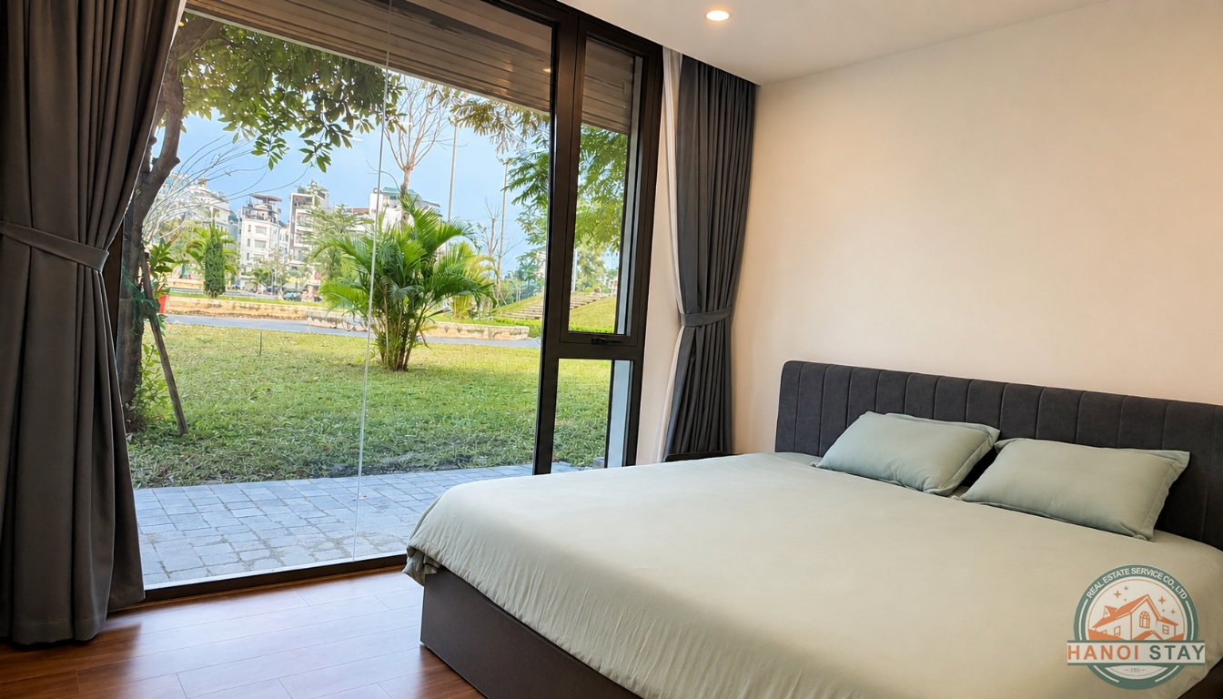 Elegant 1BR Apartment for rent in Long Bien, Well Connected to Hoan Kiem, Attractive Price 1