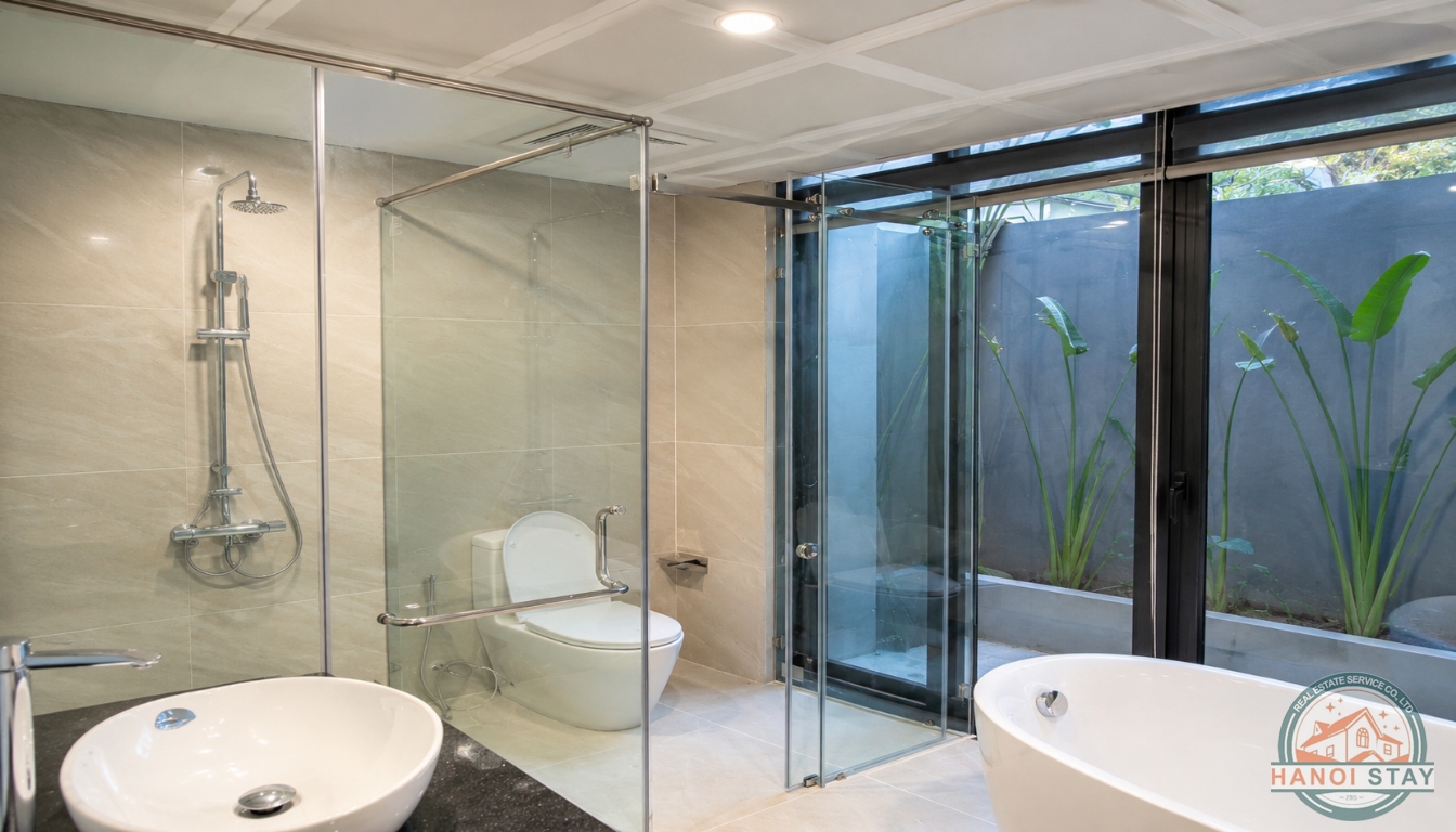 Elegant 1BR Apartment for rent in Long Bien, Well Connected to Hoan Kiem, Attractive Price 4