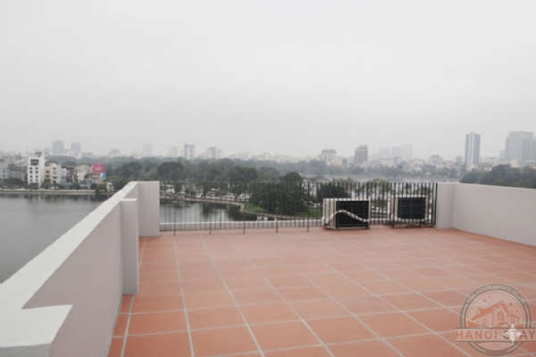 Elegant 3 Bedroom Lake View Apartment for Rent in Hanoi - Ba Mau Lake 2
