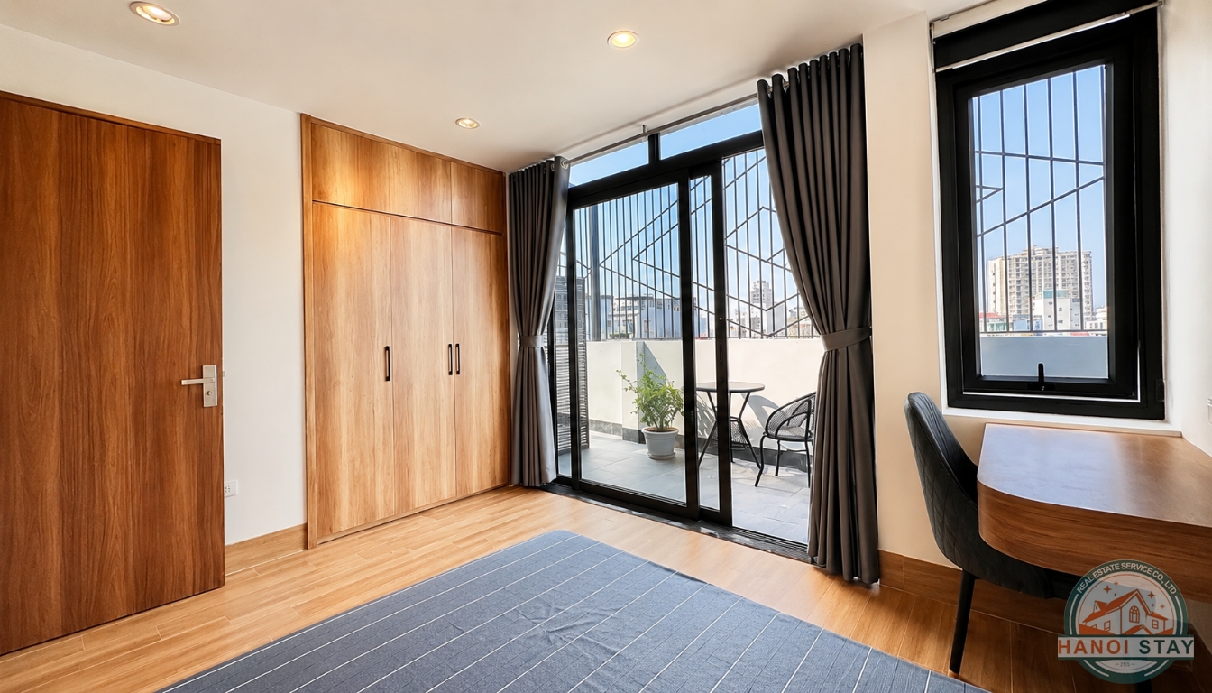 Elegant 3BR Apartment with Balcony & Terrace in Long Bien, Good Price 7