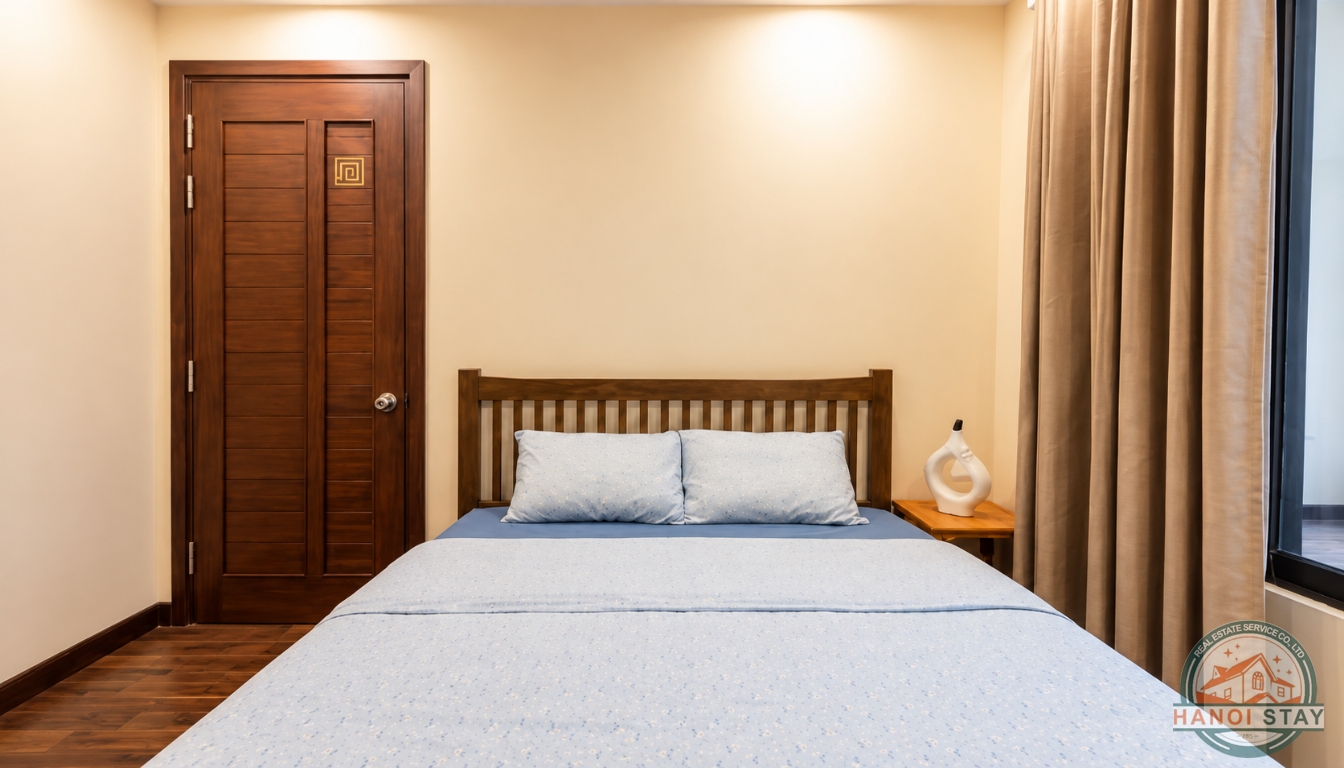 Elegant Truc Bach Apartment for rent, Modern Furniture 3
