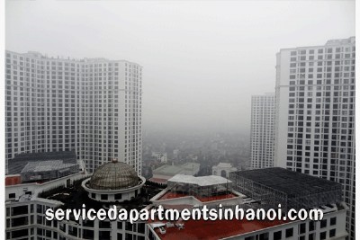European style Two bedroom Apartment for rent in R1 Tower, Vinhomes Royal City
