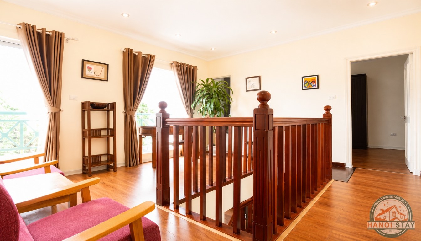 Fascinating 3 bedrooms Duplex Apartment near Phan Huy Chu str, Hoan Kiem District 4