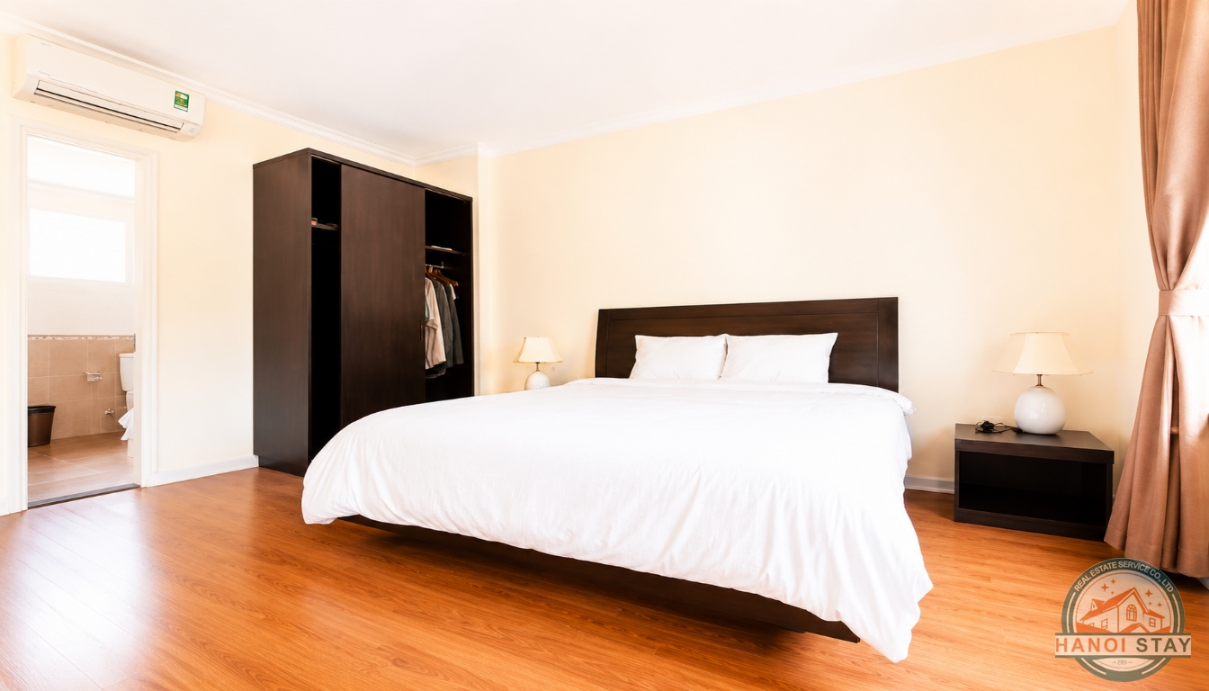 Fascinating 3 bedrooms Duplex Apartment near Phan Huy Chu str, Hoan Kiem District 9