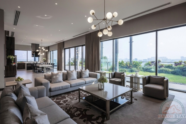 For Rent: Ultra-Luxury Duplex Penthouse | 700 sqm | West Hanoi | (Incl. Breakfast & Tax) 8