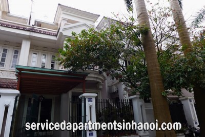Four Bedroom Villa for rent in Block C1, Ciputra Hanoi, Ready for a Big family living
