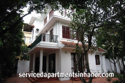 Four Bedroom villa with swimming Pool for rent in To Ngoc Van str, Tay Ho, direct Car Access