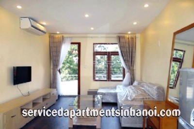 Full of light One Bedroom Apartment Rental near Thien Quang Lake, Hai Ba Trung