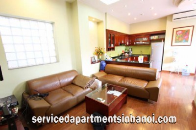 Full serviced rental two bedroom apartment in Hoan Kiem, near Tran Quang Khai street