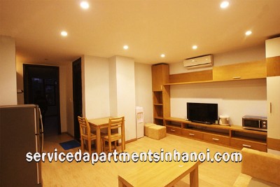 Fully Furnished One bedroom apartment in Thuy Khue st, Ba Dinh