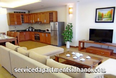 Furnished apartment with modern style for rent in Cau Giay