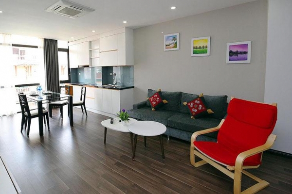 Very Modern One Bedroom Apartment Rental in Xuan Dieu Str, Tay Ho, Brand New Amenities