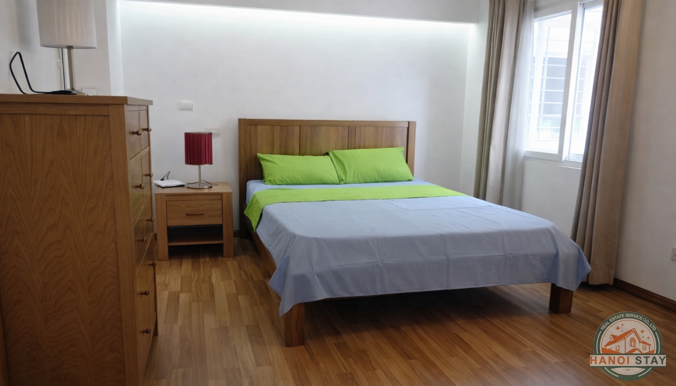 Good Size Apartment for rent in Hoang Hoa Tham str, Ba Dinh, Budget Price 4