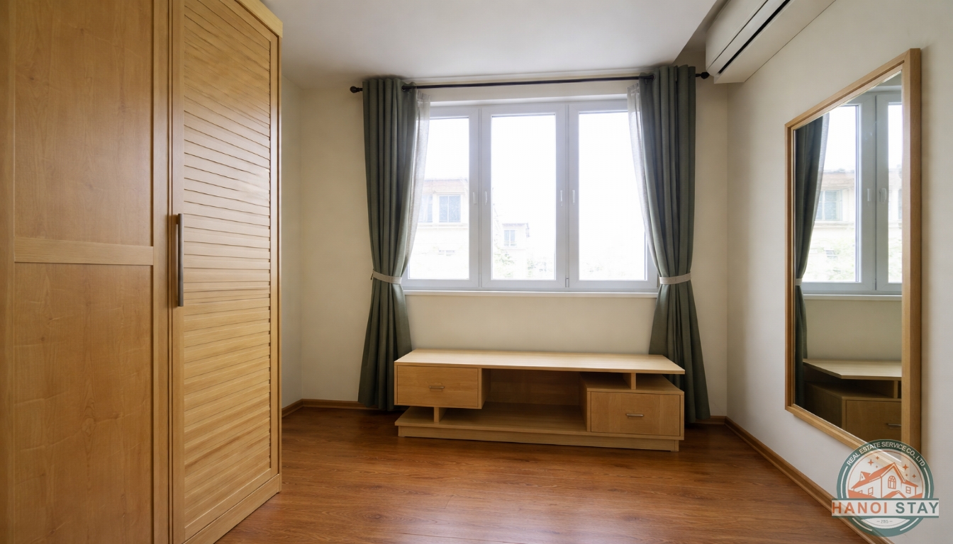 Good Size Apartment for rent in Kim Ma str, Ba Dinh 1