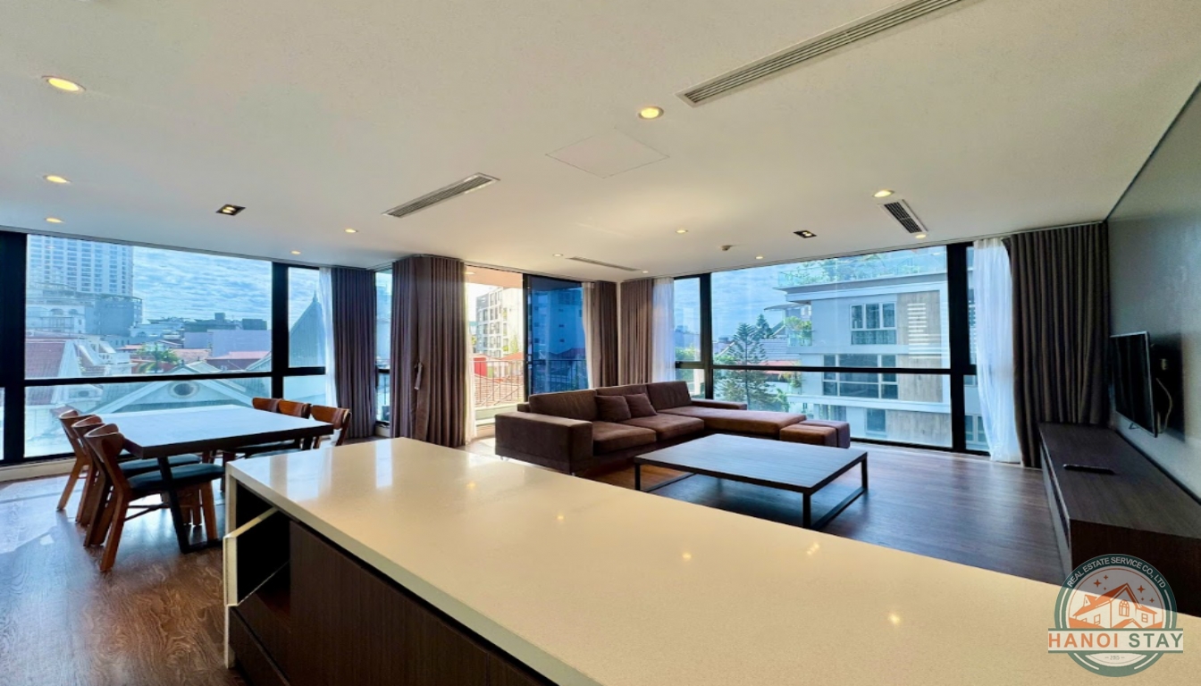 Gorgeous 02 Bedroom Apartment for rent in To Ngoc Van str, Tay Ho 11