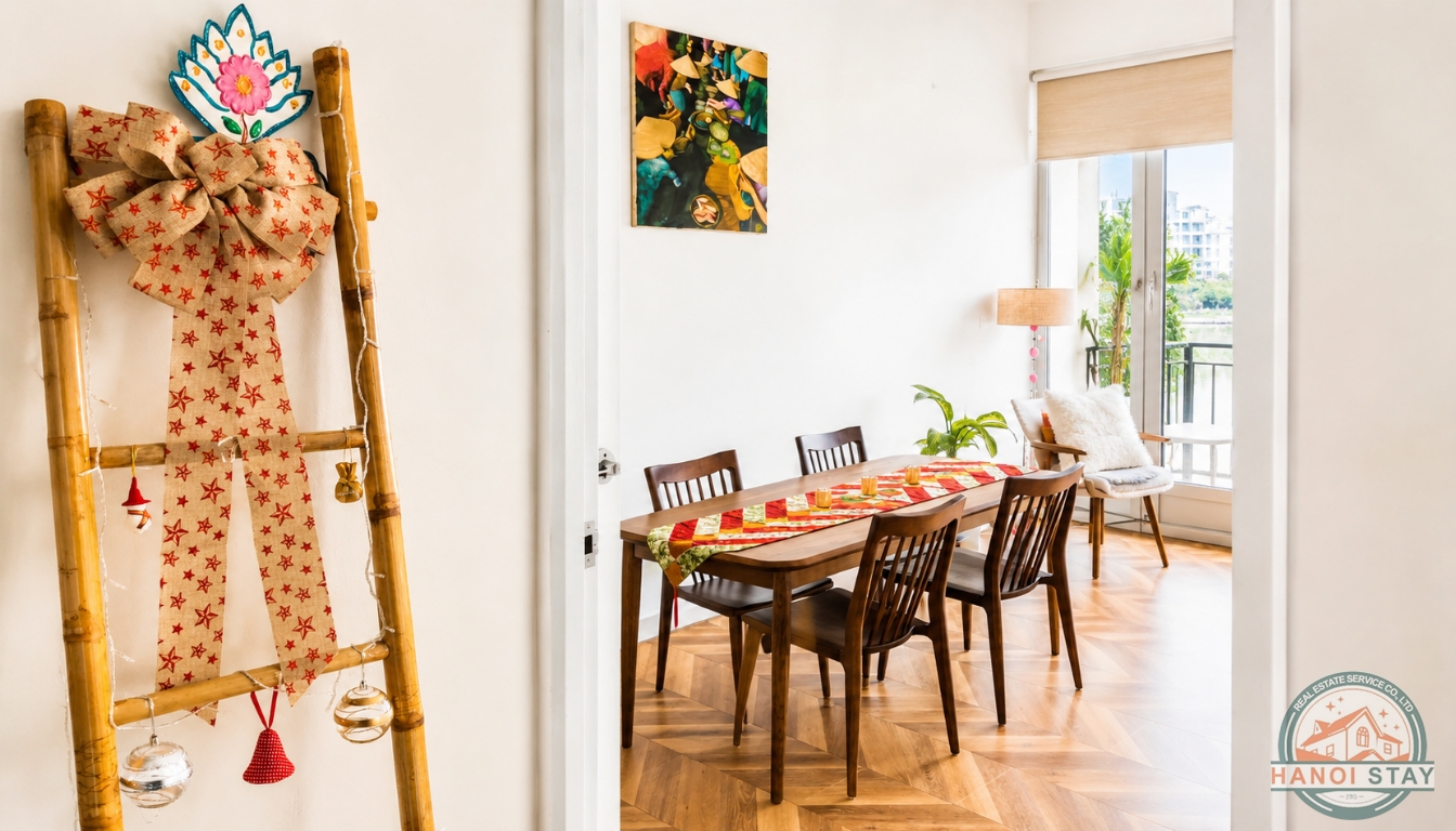 Gorgeous view 02 Bedroom Apartment for Rent in Tu Hoa street, Tay Ho 9