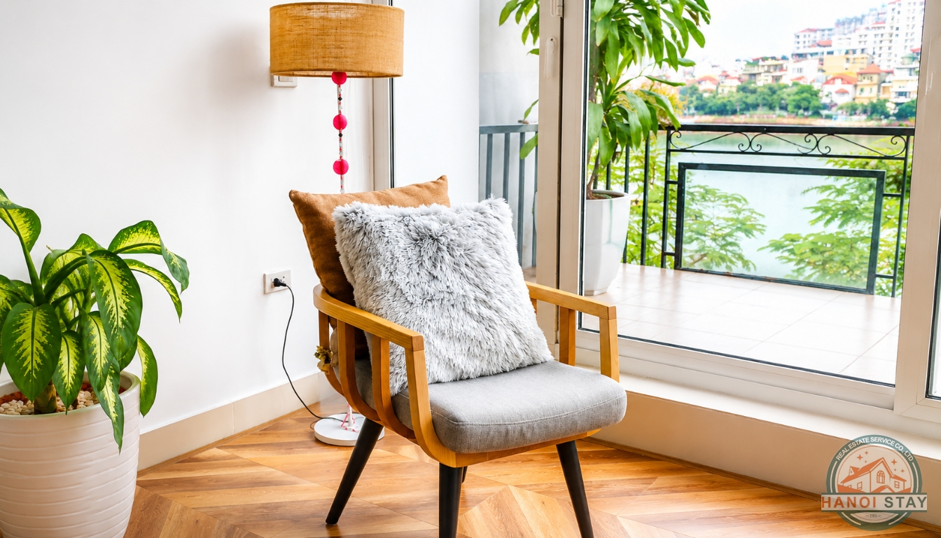 Gorgeous view 02 Bedroom Apartment for Rent in Tu Hoa street, Tay Ho 11