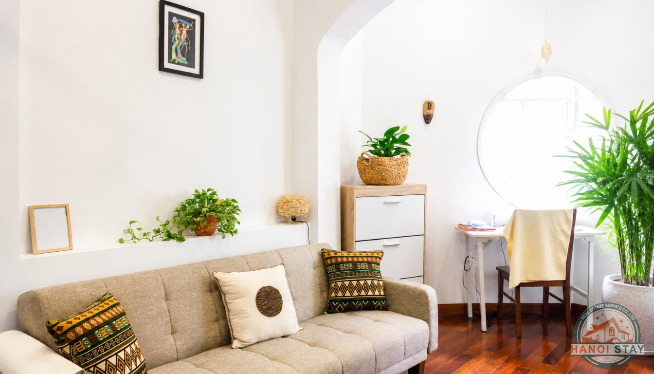 Gorgeous view 02 Bedroom Apartment for Rent in Tu Hoa street, Tay Ho 14