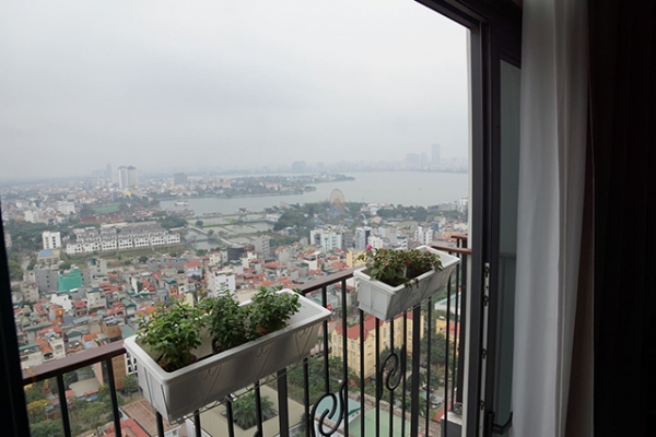 *Gorgeous views Duplex Apartment for rent in PentStudio Westlake, Tay Ho District*