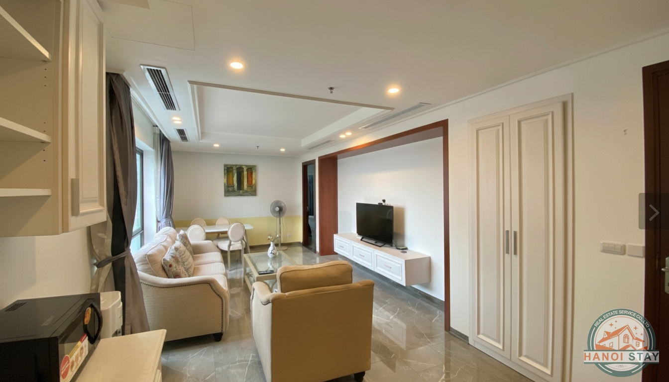 Elegant 2-Bedroom, 2-Bathroom Apartment for Rent in Han Thuyen Pham Dinh Ho Hai Ba Trưng District, Hanoi 2