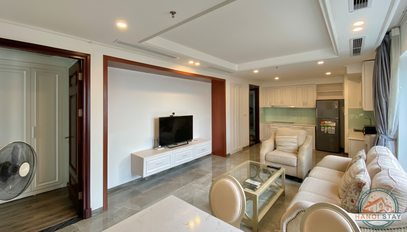 Elegant 2-Bedroom, 2-Bathroom Apartment for Rent in Han Thuyen Pham Dinh Ho Hai Ba Trưng District, Hanoi 3