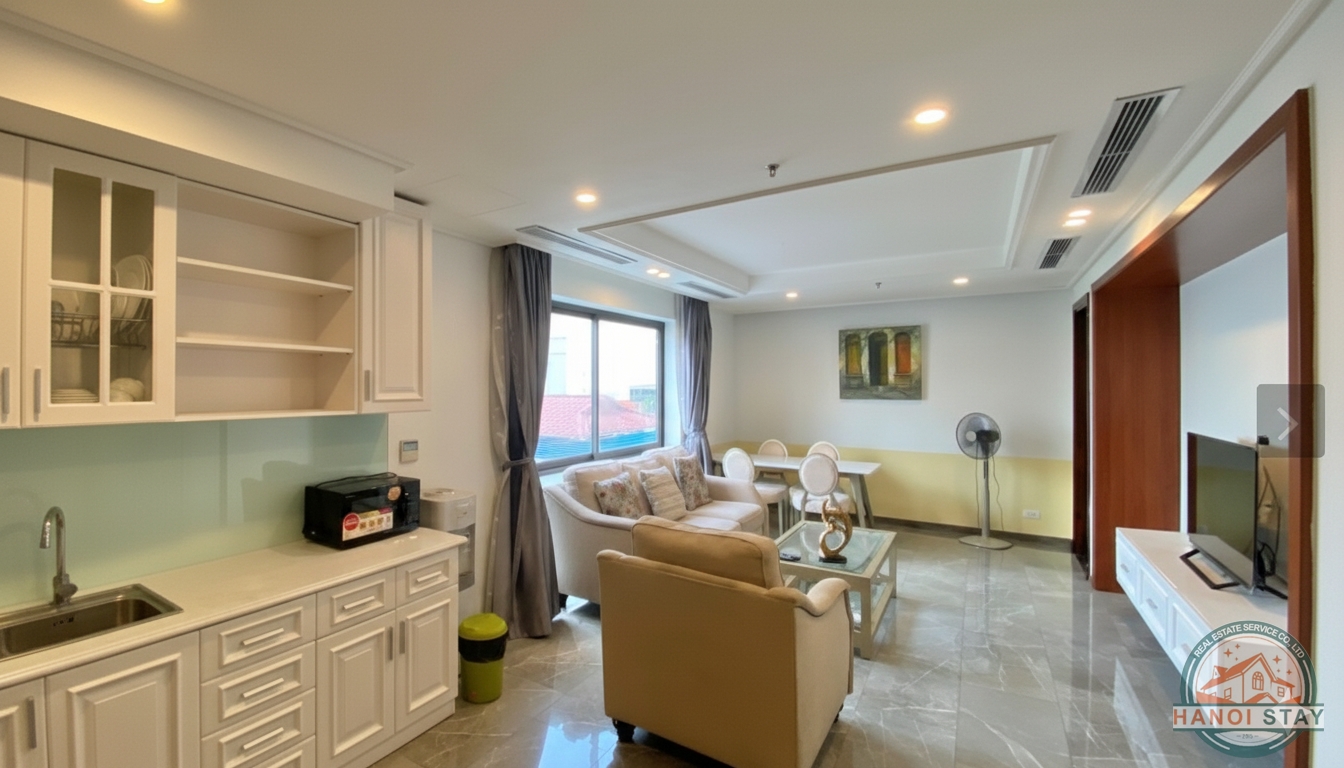 Elegant 2-Bedroom, 2-Bathroom Apartment for Rent in Han Thuyen Pham Dinh Ho Hai Ba Trưng District, Hanoi 5