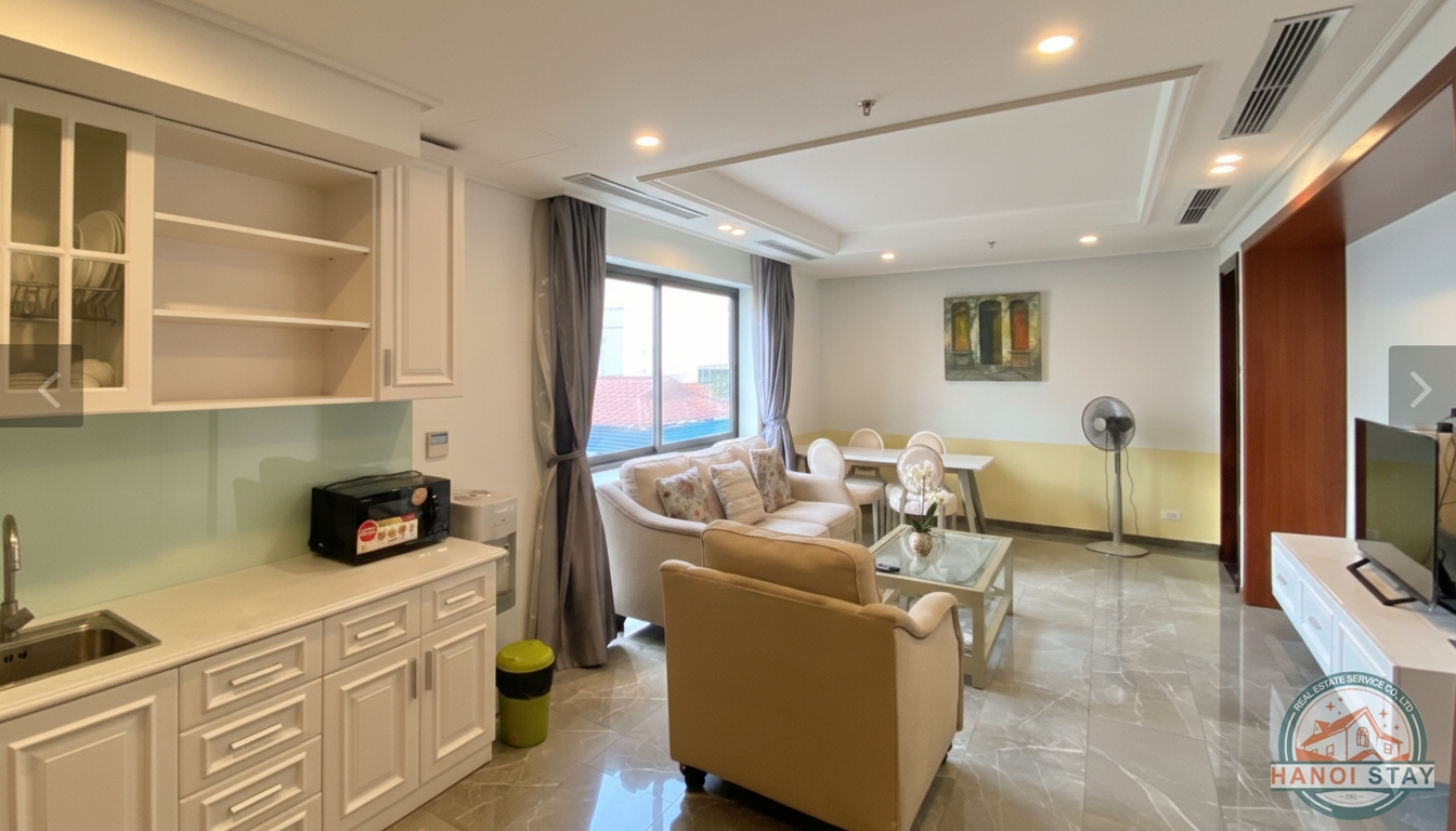 Elegant 2-Bedroom, 2-Bathroom Apartment for Rent in Han Thuyen Pham Dinh Ho Hai Ba Trưng District, Hanoi 7