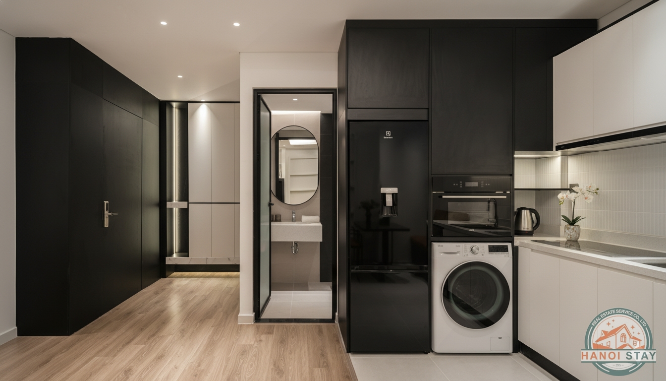 Elegant 2-Bedroom, 2-Bathroom Apartment for Rent in Han Thuyen Pham Dinh Ho Hai Ba Trưng District, Hanoi 3