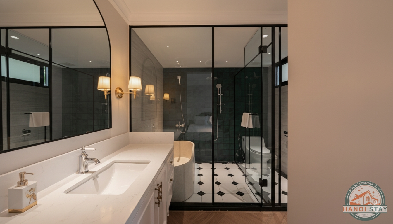 🌟 FOR RENT: LUXURY 4-BEDROOM APARTMENT - WEST LAKE VIEW - VE HO STREET, TAY HO, HANOI 🌟 7