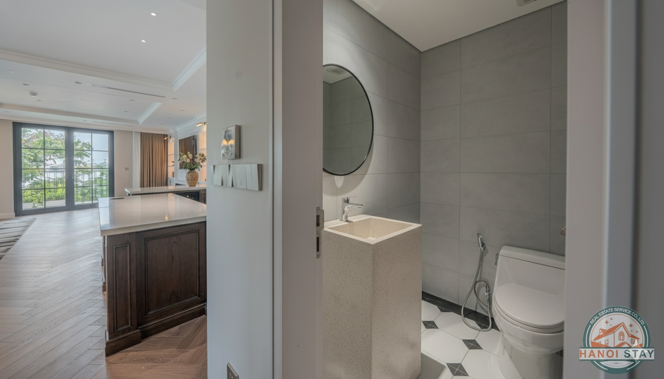 🌟 FOR RENT: LUXURY 4-BEDROOM APARTMENT - WEST LAKE VIEW - VE HO STREET, TAY HO, HANOI 🌟 4