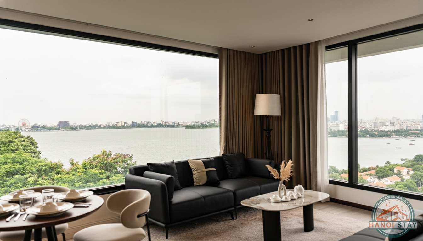 🏡 EXCLUSIVE WEST LAKE VIEW APARTMENT FOR RENT! 120m² | 2BR | Luxury Finishings! 8