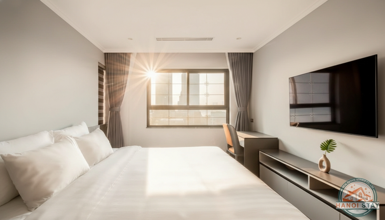 Luxurious and spacious 4 bedroom apartment for rent in West lake 12