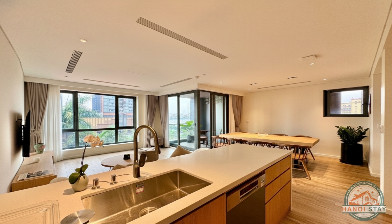 OPEN VIEW & DELUXE 03 BR BEDROOM APARTMENT IN TAY HO STR, TAY HO, HANOI 9