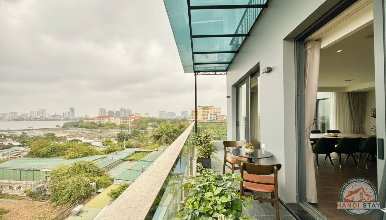 ELEGANT 3-BEDROOM LAKE VIEW APARTMENT ON TAY HO STREET, TAY HO 1