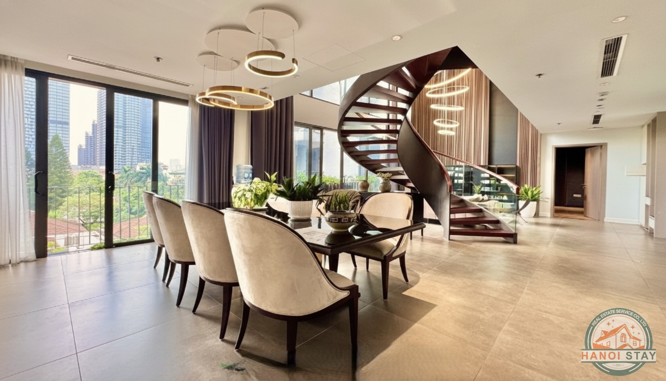 🌟 MODERN 3-BEDROOM DUPLEX APARTMENT | TAY HO DISTRICT 🌟 1