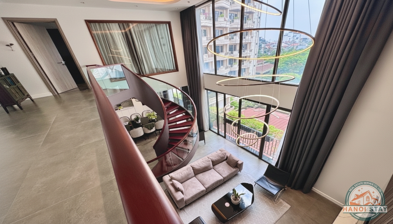 🌟 MODERN 3-BEDROOM DUPLEX APARTMENT | TAY HO DISTRICT 🌟 5