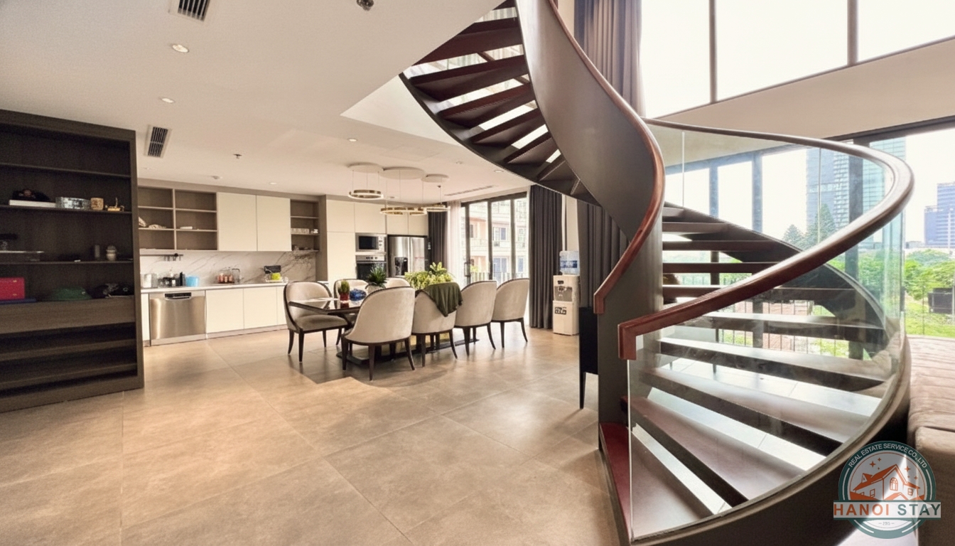 🌟 MODERN 3-BEDROOM DUPLEX APARTMENT | TAY HO DISTRICT 🌟 3