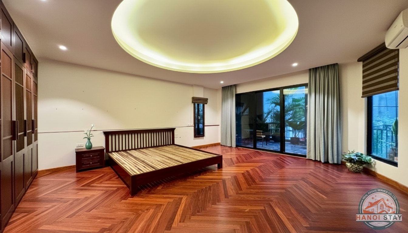 🌿 SPACIOUS 3-BEDROOM DUPLEX APARTMENT WITH LARGE BALCONY | DANG THAI MAI, TAY HO 🌿 5
