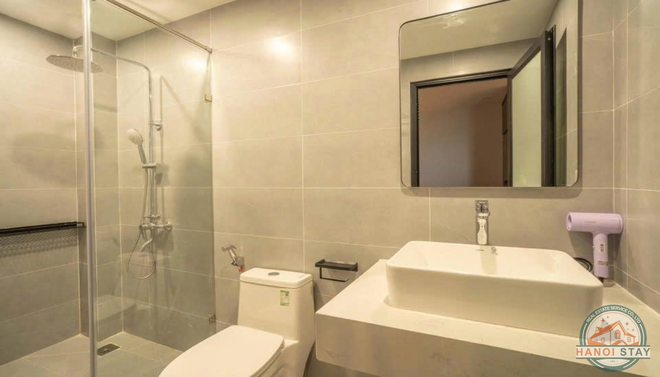 Lake View 02 BR Apartment for Rent in Yen Phu Area, Tay Ho 10