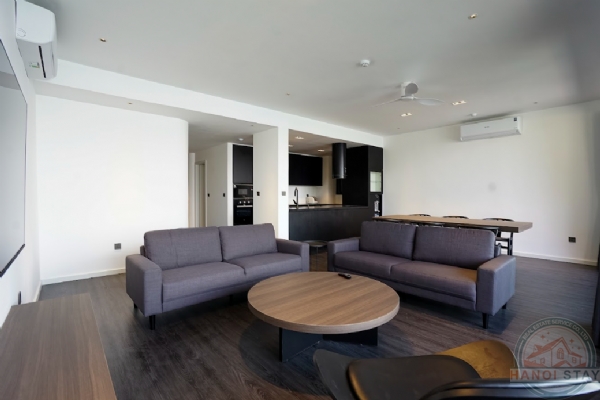 Lake View 03 BR Apartment for Rent in Tay Ho – 169sqm with Balcony 3
