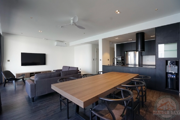 Lake View 03 BR Apartment for Rent in Tay Ho – 169sqm with Balcony 7