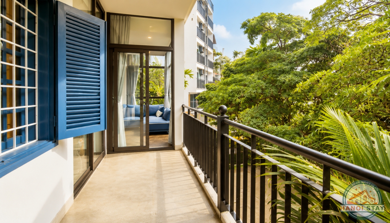 LAKE VIEW 2 Bedroom apartment for rent in Tu Hoa Area, Tay Ho 8