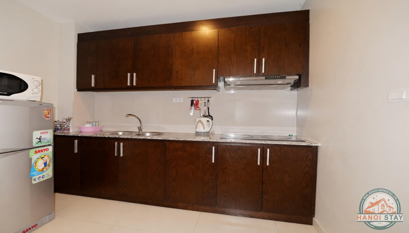 Lake View Apartment for rent in Truc Bach Area, Ba Dinh 4